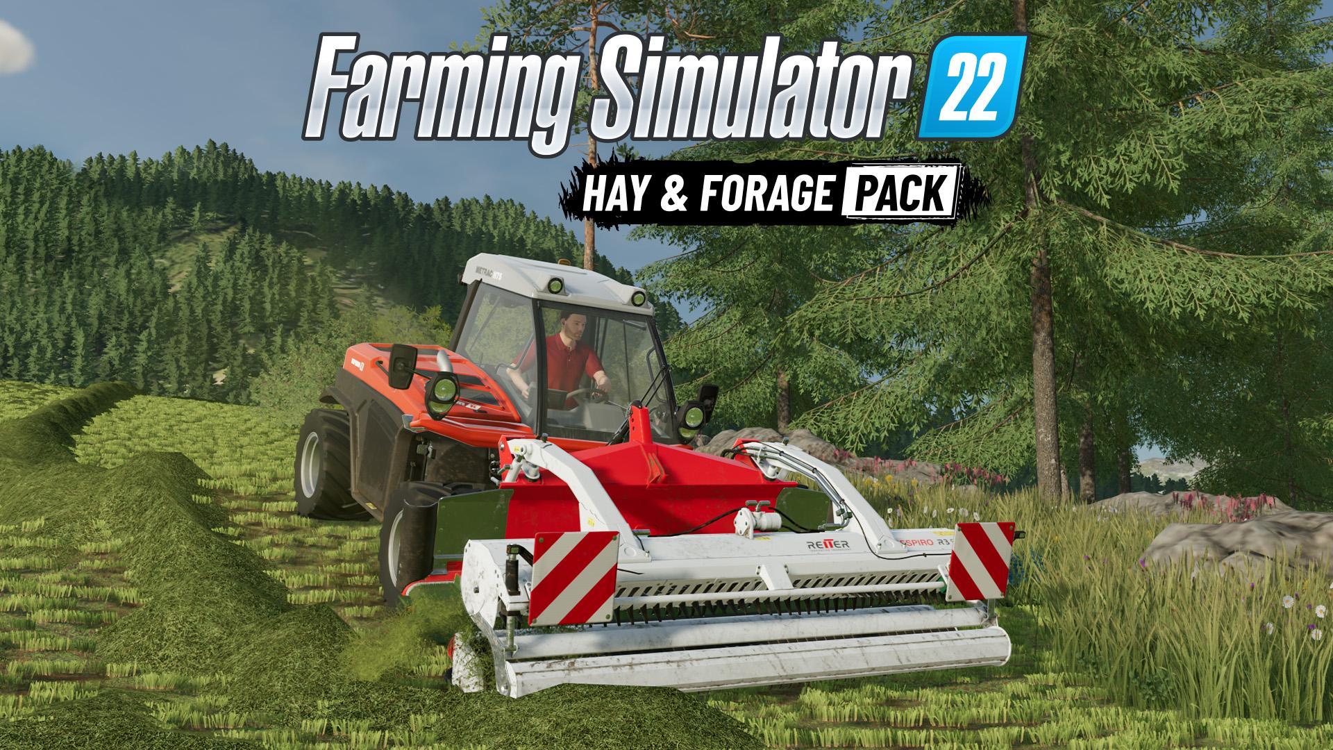 Pack hay and fodder for farming simulator