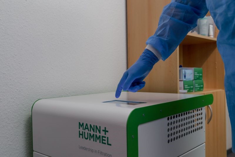 gegen Mann+Hummel: Coronavirus Luftfilter