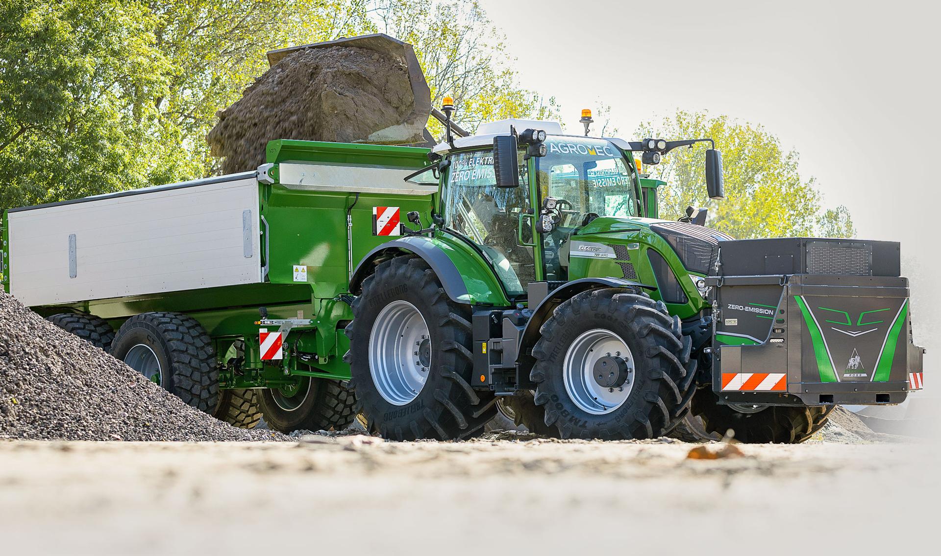 Fendt 200 Vario Elektro-Traktor: Umweltfreundlich wirtschaften